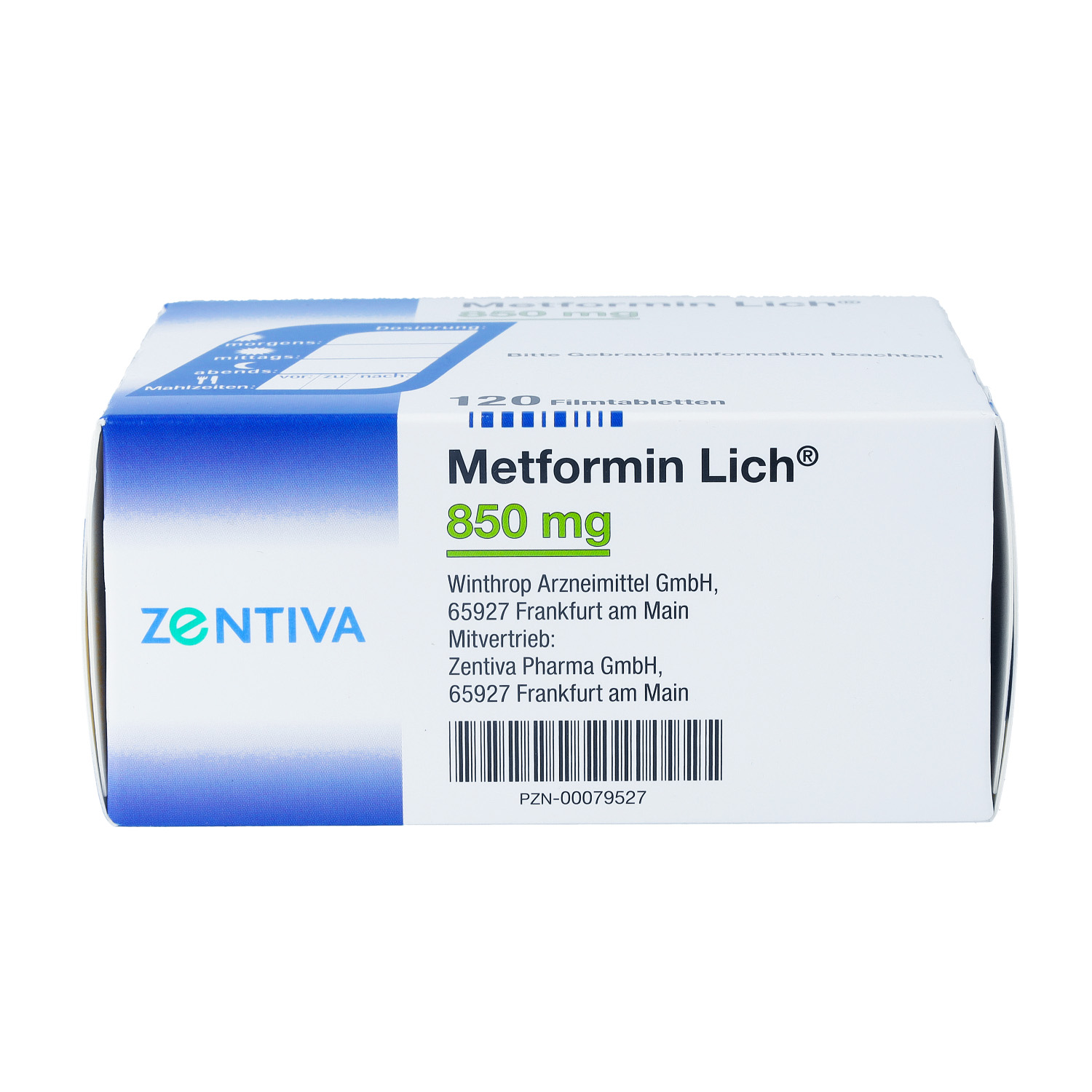 METFORMIN Lich 850 mg Filmtabletten