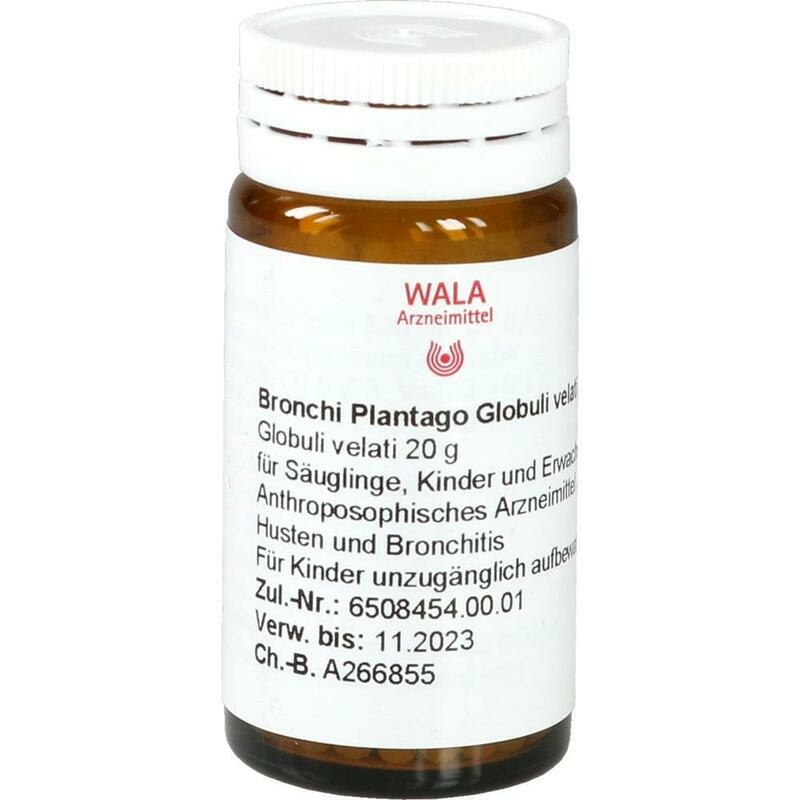 BRONCHI PLANTAGO Globuli velati