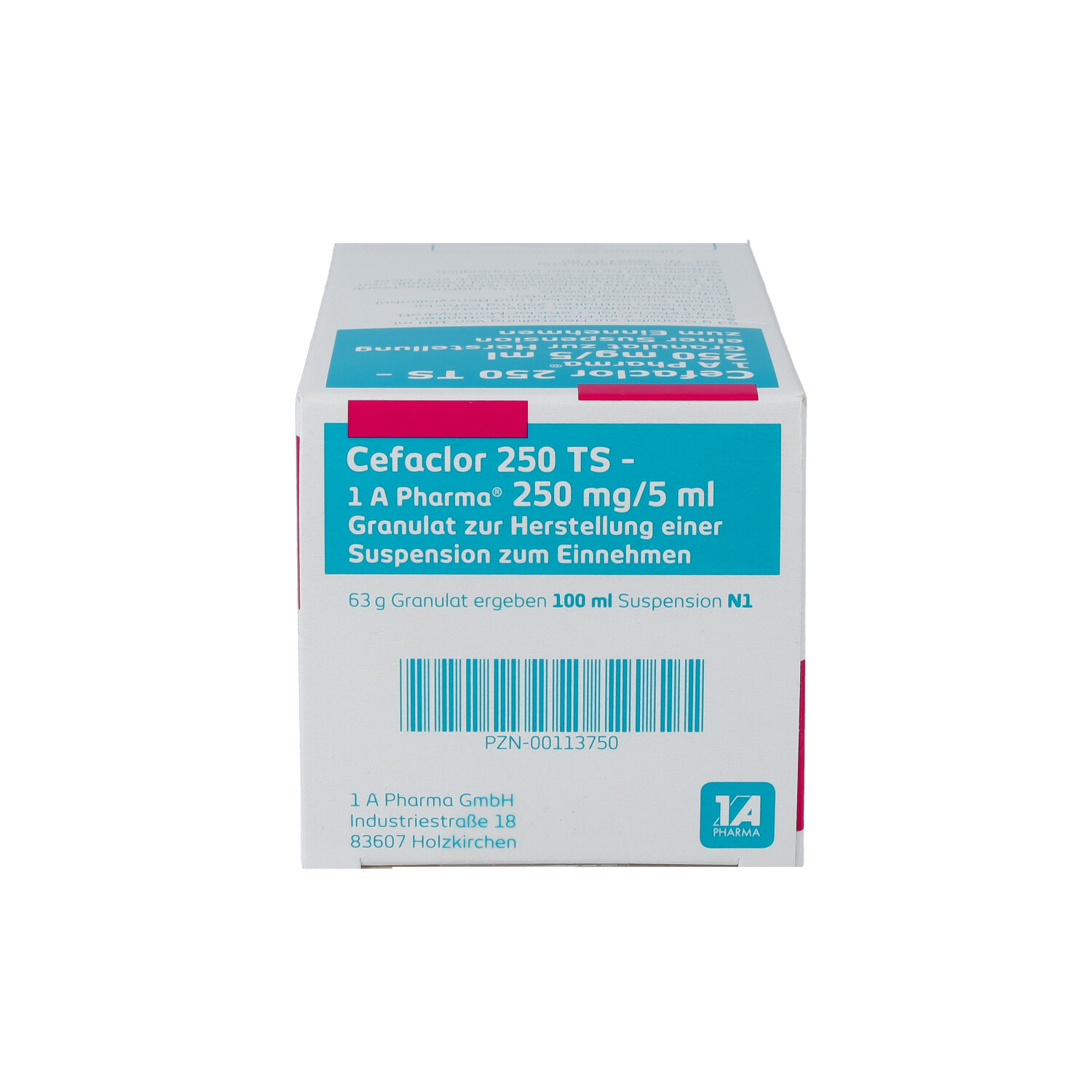 CEFACLOR 250 TS-1A Pharma Gran.z.Susp.-Herstell.
