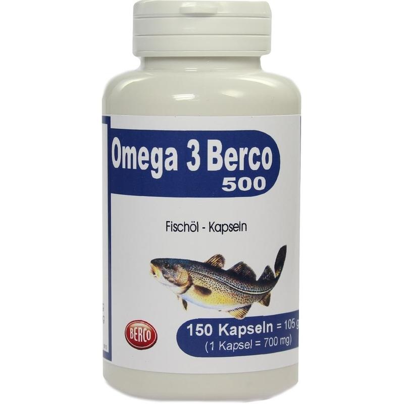 OMEGA-3 BERCO 500 Kapseln