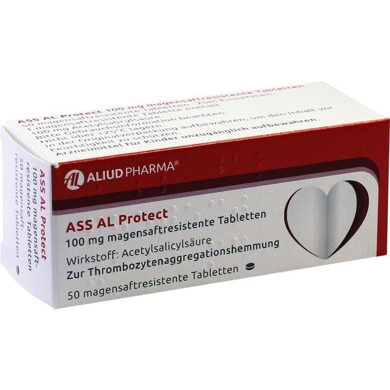 ASS AL Protect 100 mg magensaftres.Tabletten