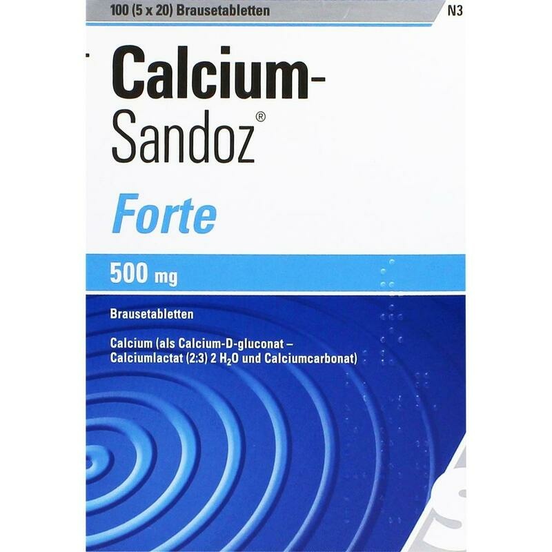 CALCIUM SANDOZ forte Brausetabletten