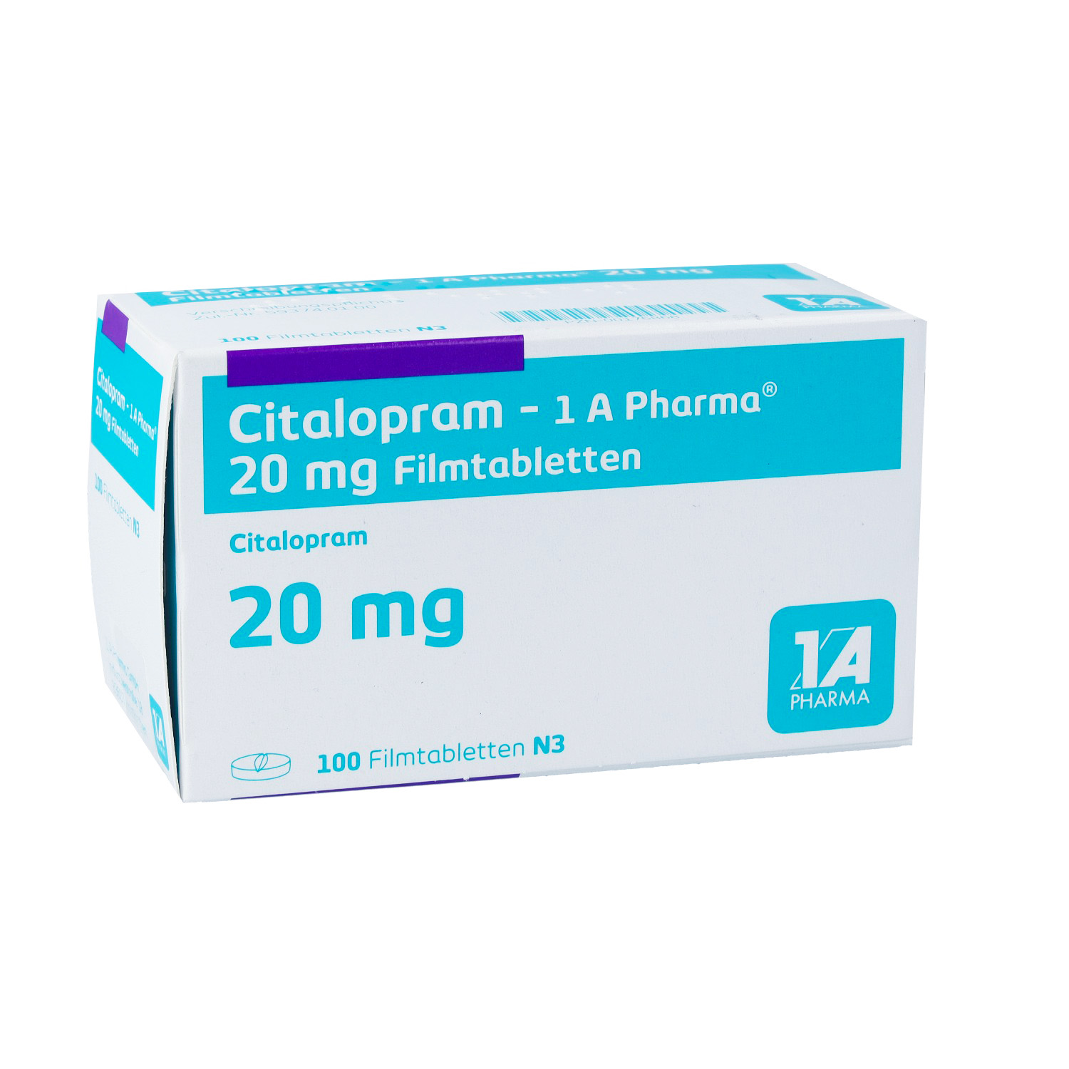 CITALOPRAM-1A Pharma 20 mg Filmtabletten