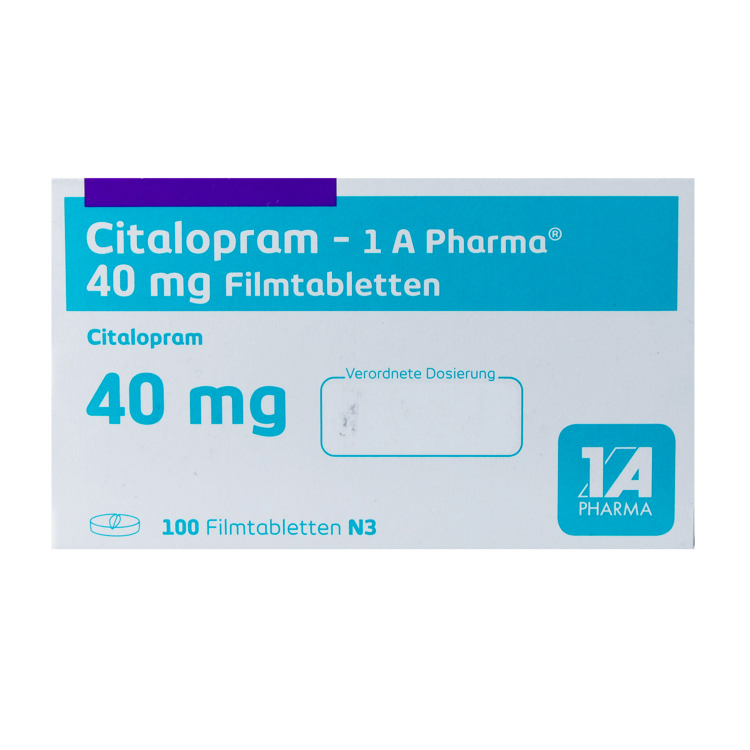 CITALOPRAM-1A Pharma 40 mg Filmtabletten