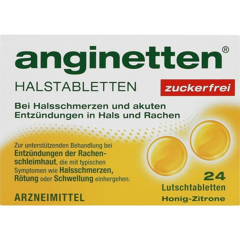 ANGINETTEN Halstabletten zuckerfrei