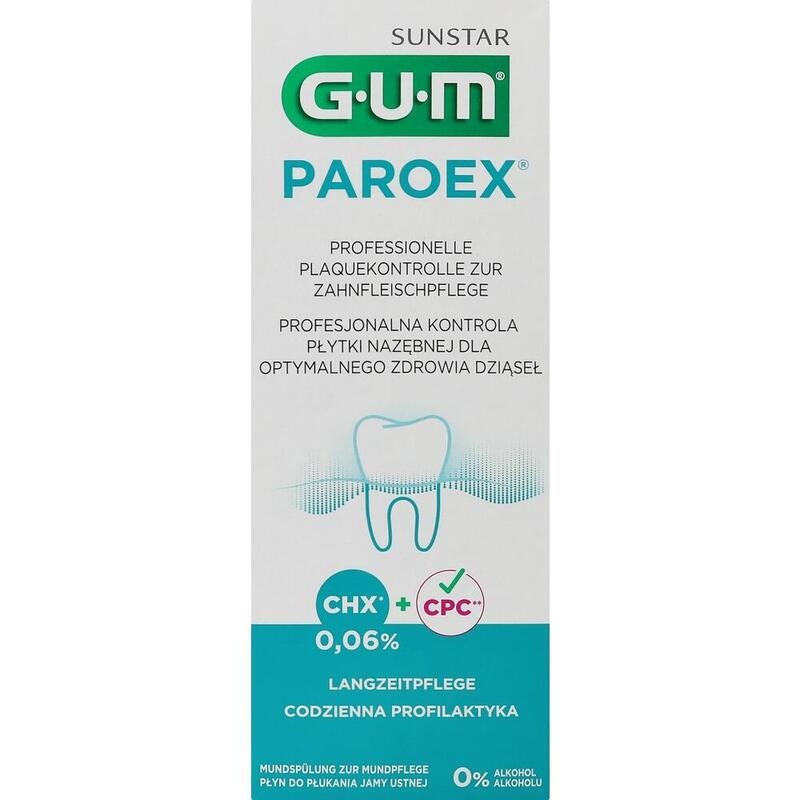 GUM PAROEX 0,06% CHX Mundspülung