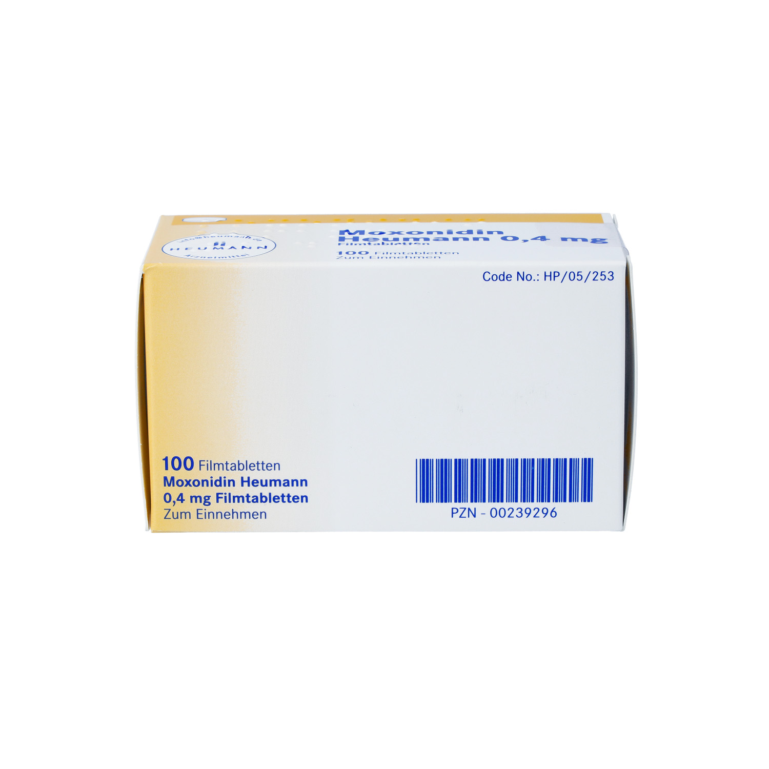 MOXONIDIN Heumann 0,4 mg Filmtabletten