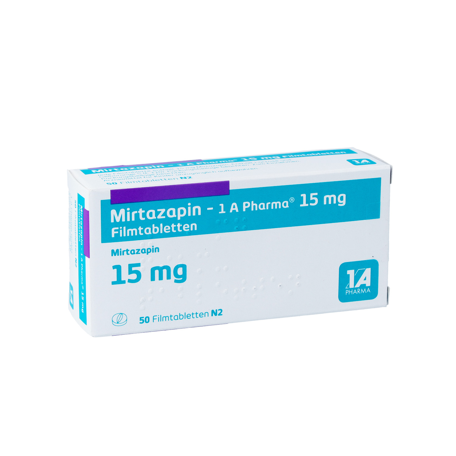 MIRTAZAPIN-1A Pharma 15 mg Filmtabletten