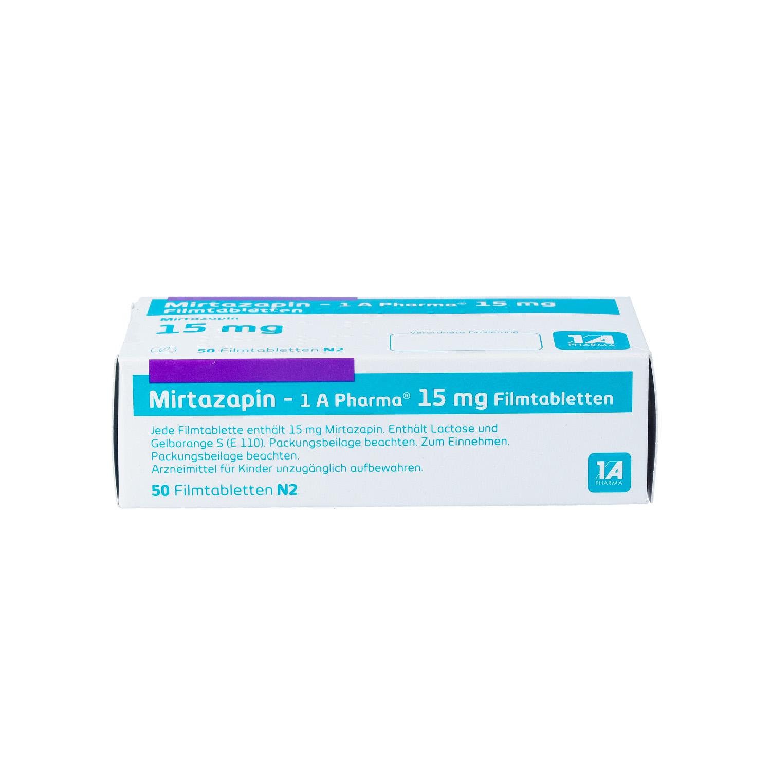 MIRTAZAPIN-1A Pharma 15 mg Filmtabletten