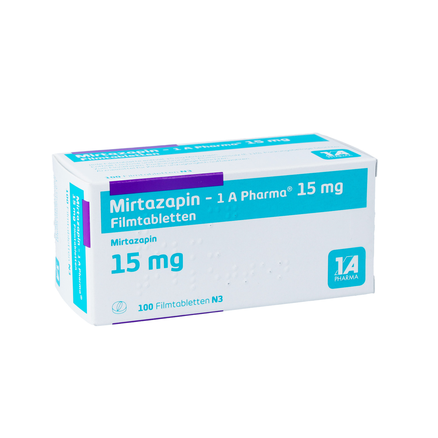 MIRTAZAPIN-1A Pharma 15 mg Filmtabletten