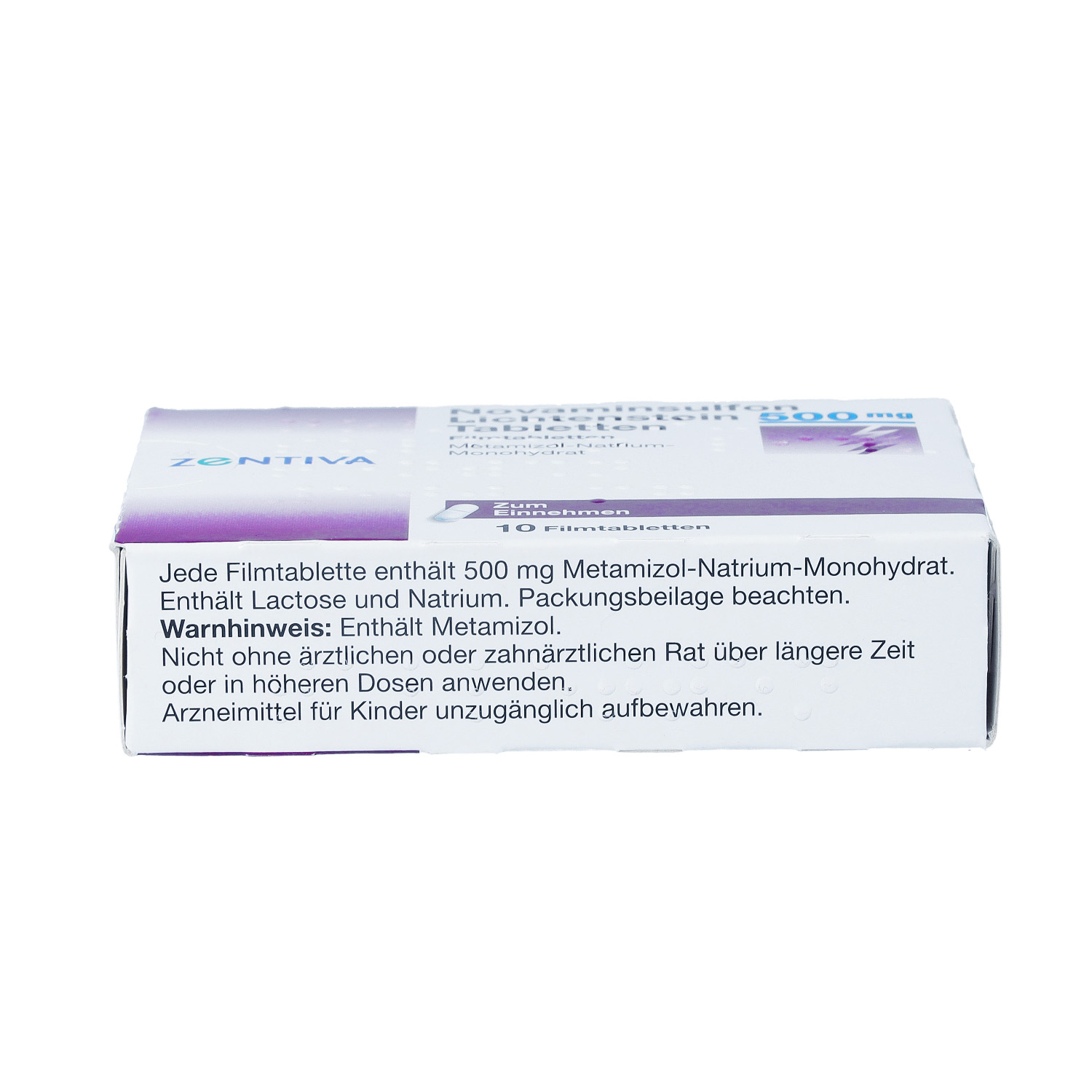 NOVAMINSULFON Lichtenstein 500 mg Filmtabletten