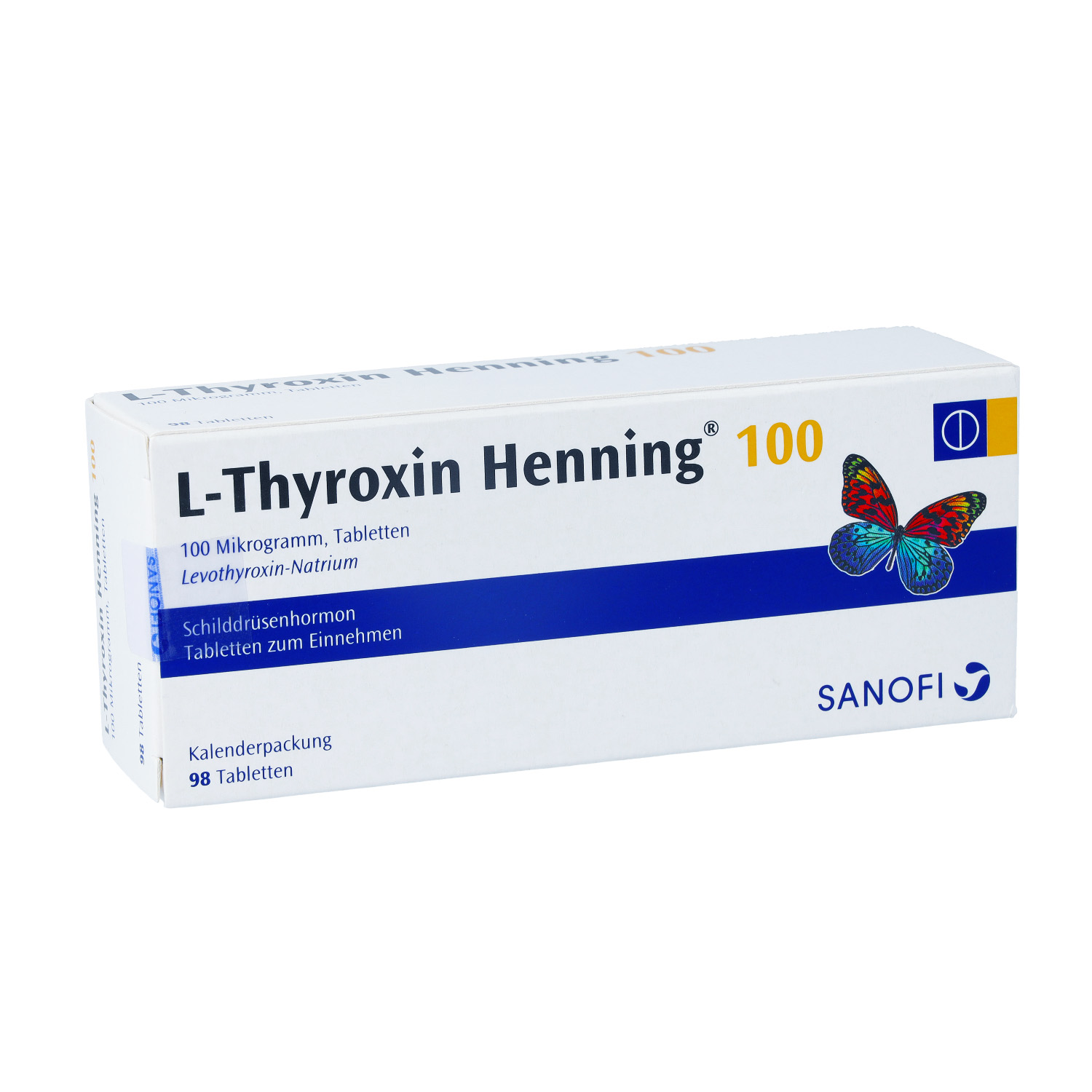 L-THYROXIN 100 Henning Tabl.i.Kalenderpack.