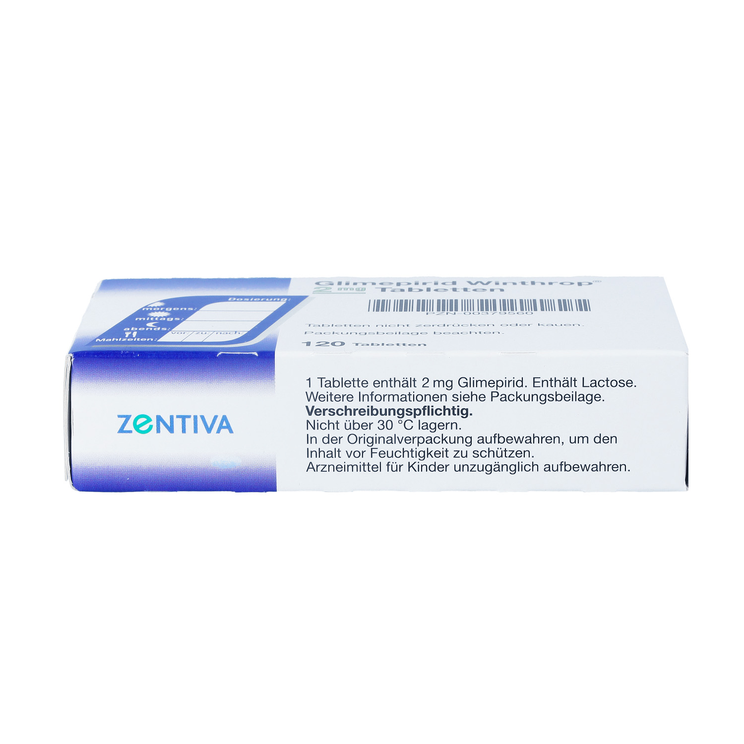 GLIMEPIRID Winthrop 2 mg Tabletten