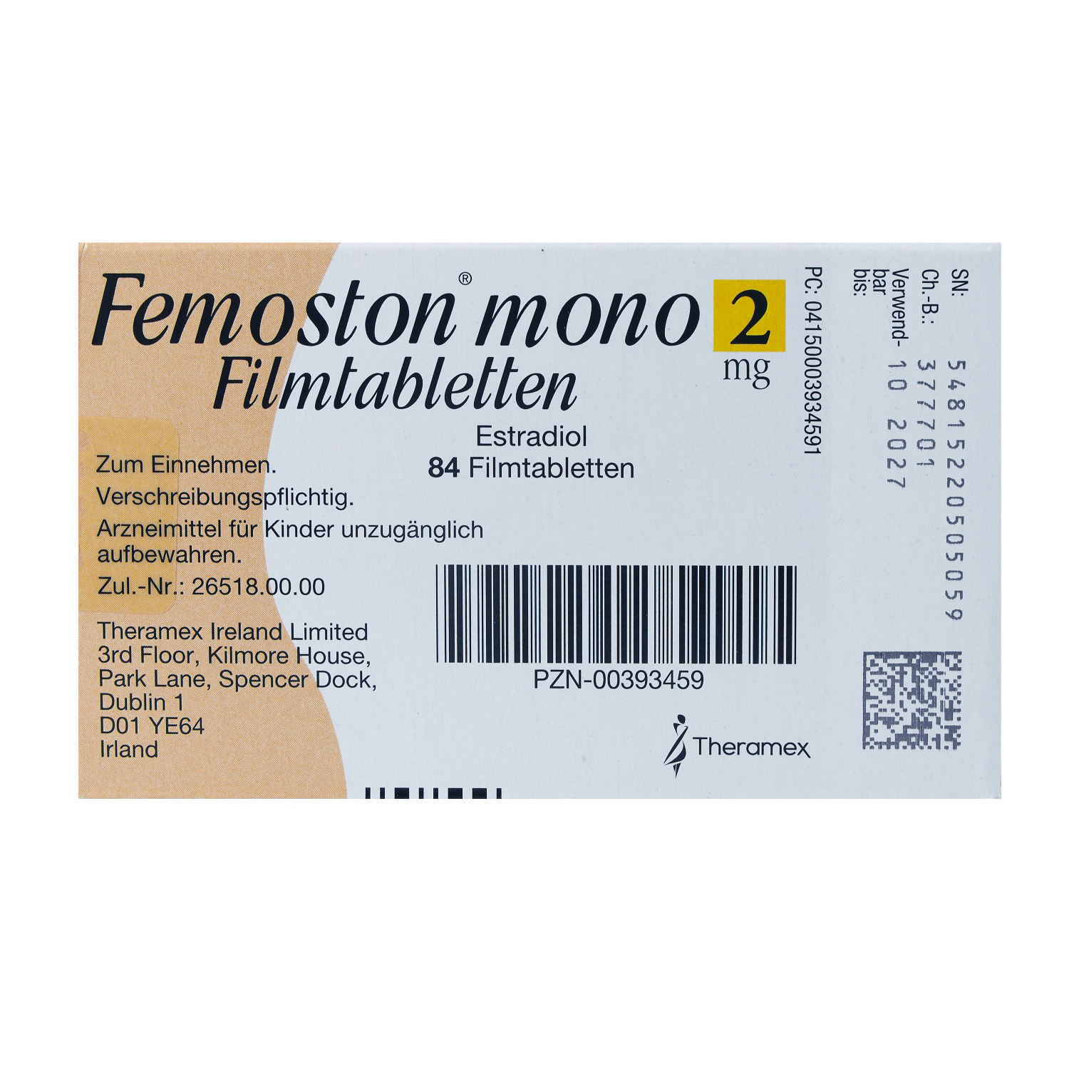 FEMOSTON mono 2 mg Filmtabletten