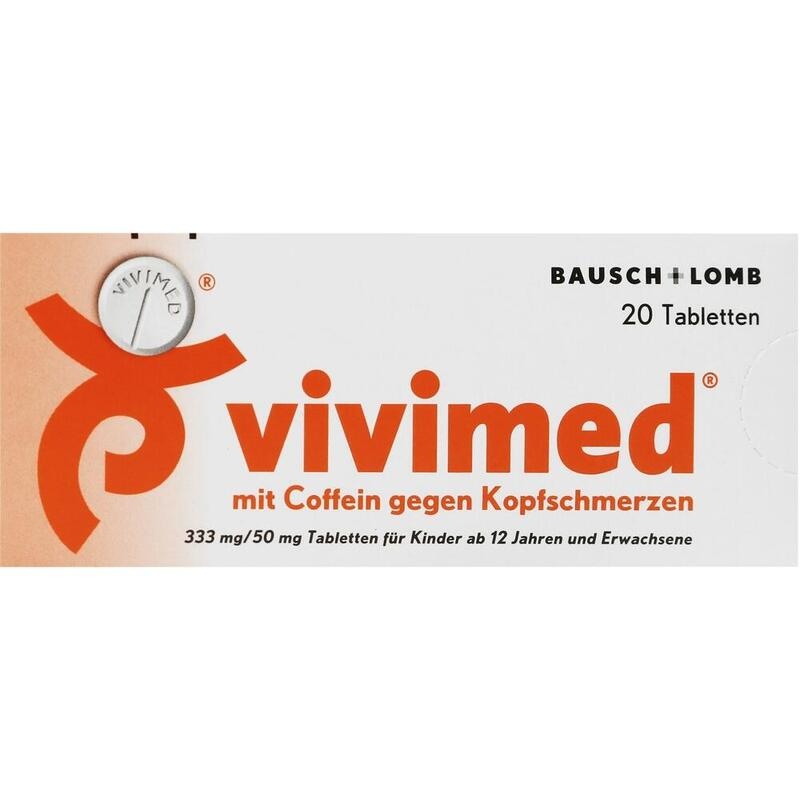 VIVIMED mit Coffein gegen Kopfschmerzen Tabletten
