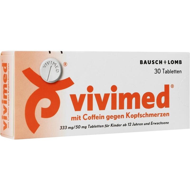 VIVIMED mit Coffein gegen Kopfschmerzen Tabletten