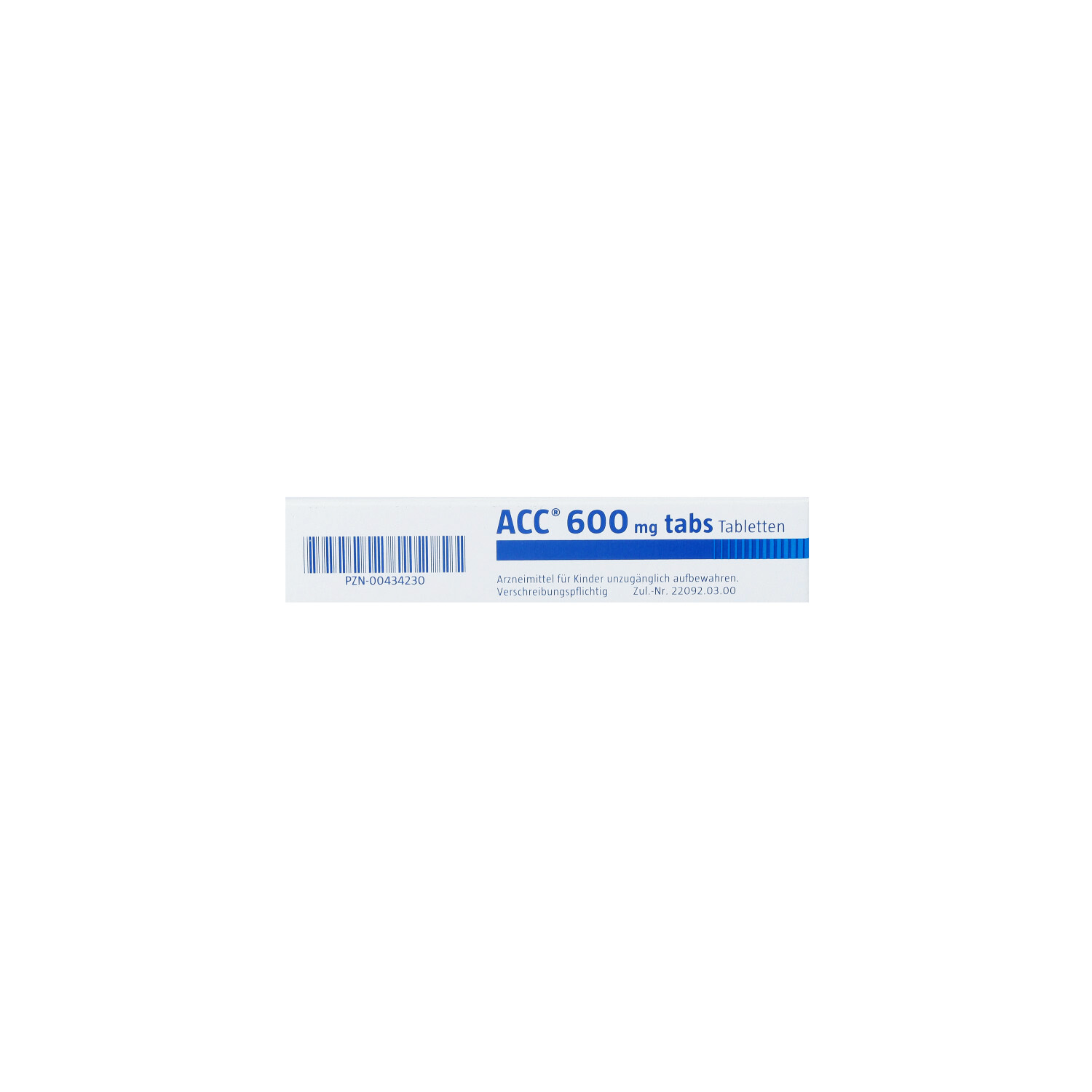 ACC 600 tabs Tabletten