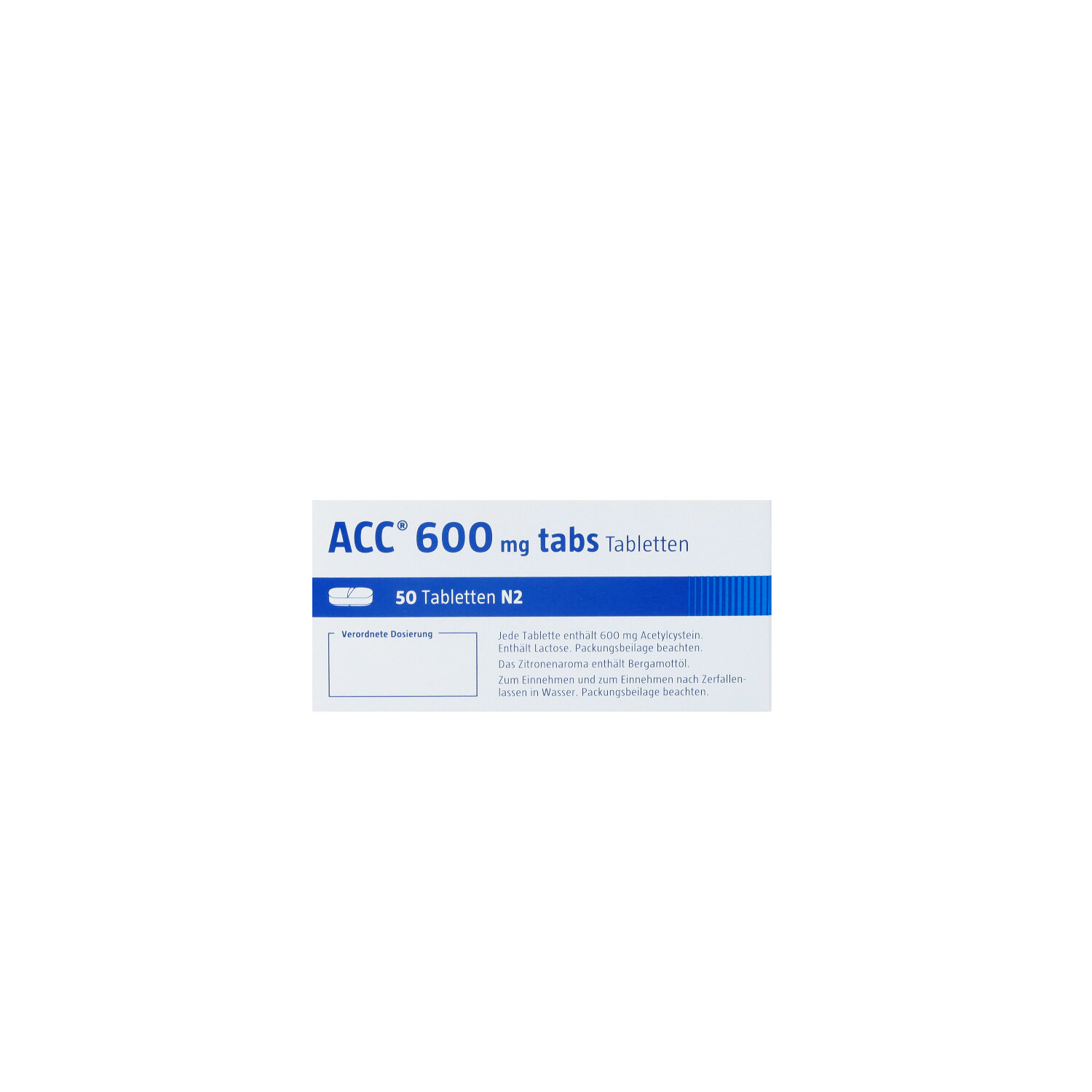 ACC 600 tabs Tabletten