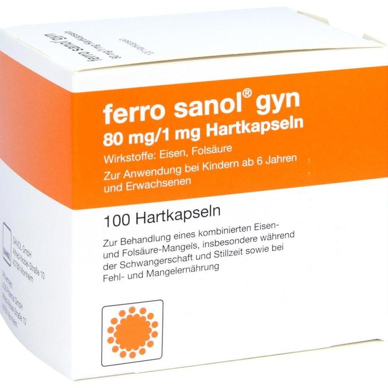 FERRO SANOL gyn Hartkaps.m.msr.überz.Pellets