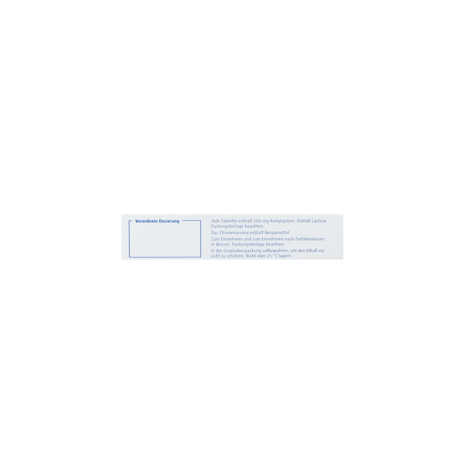ACC 200 tabs Tabletten