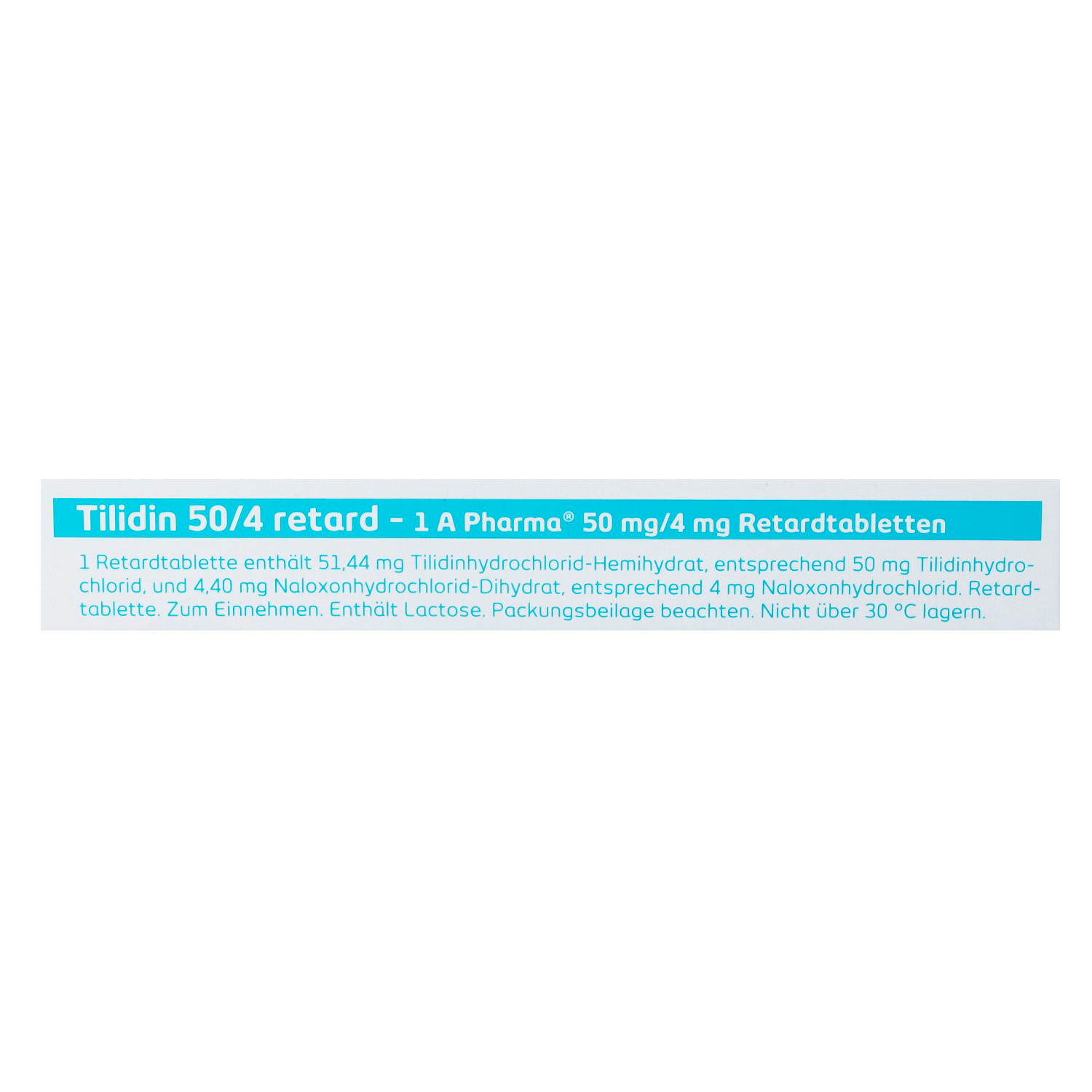 TILIDIN 50/4 retard-1A Pharma Tabl.