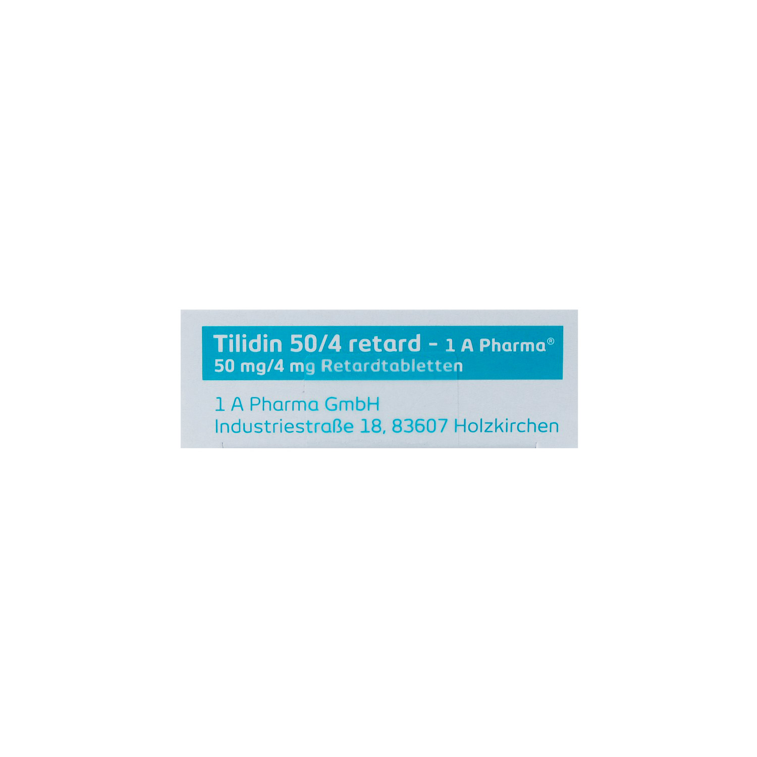 TILIDIN 50/4 retard-1A Pharma Tabl.
