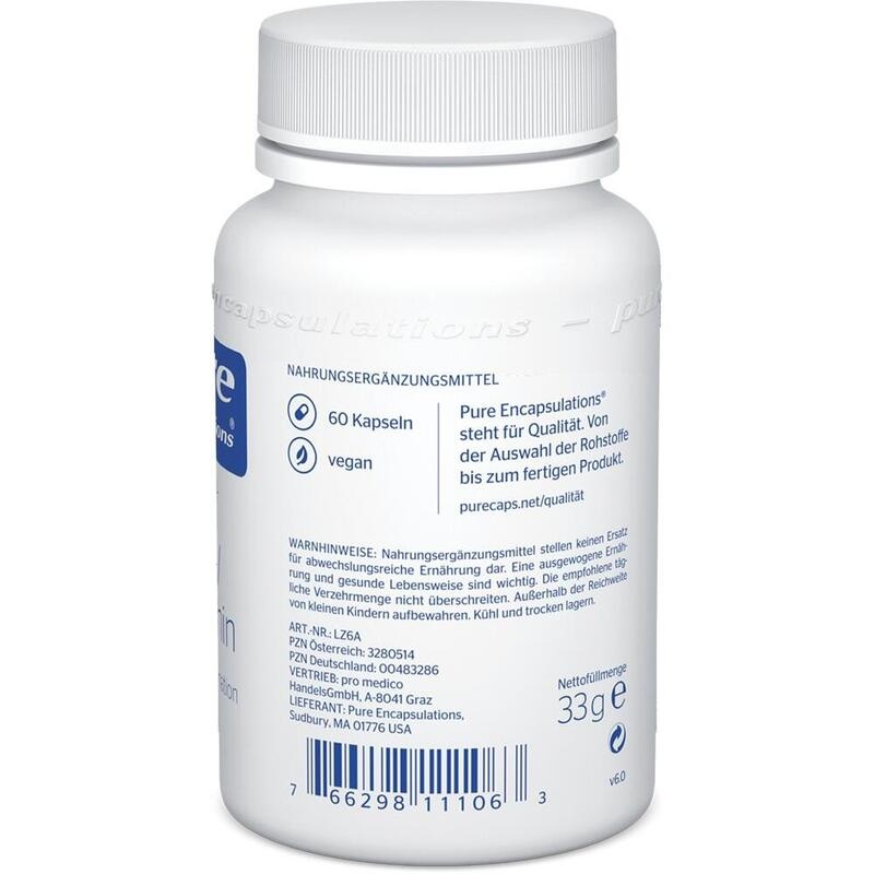 PURE ENCAPSULATIONS Lutein/Zeaxanthin Kapseln