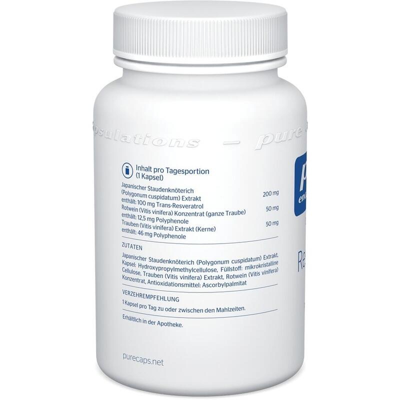 PURE ENCAPSULATIONS Resveratrol Extra Kapseln
