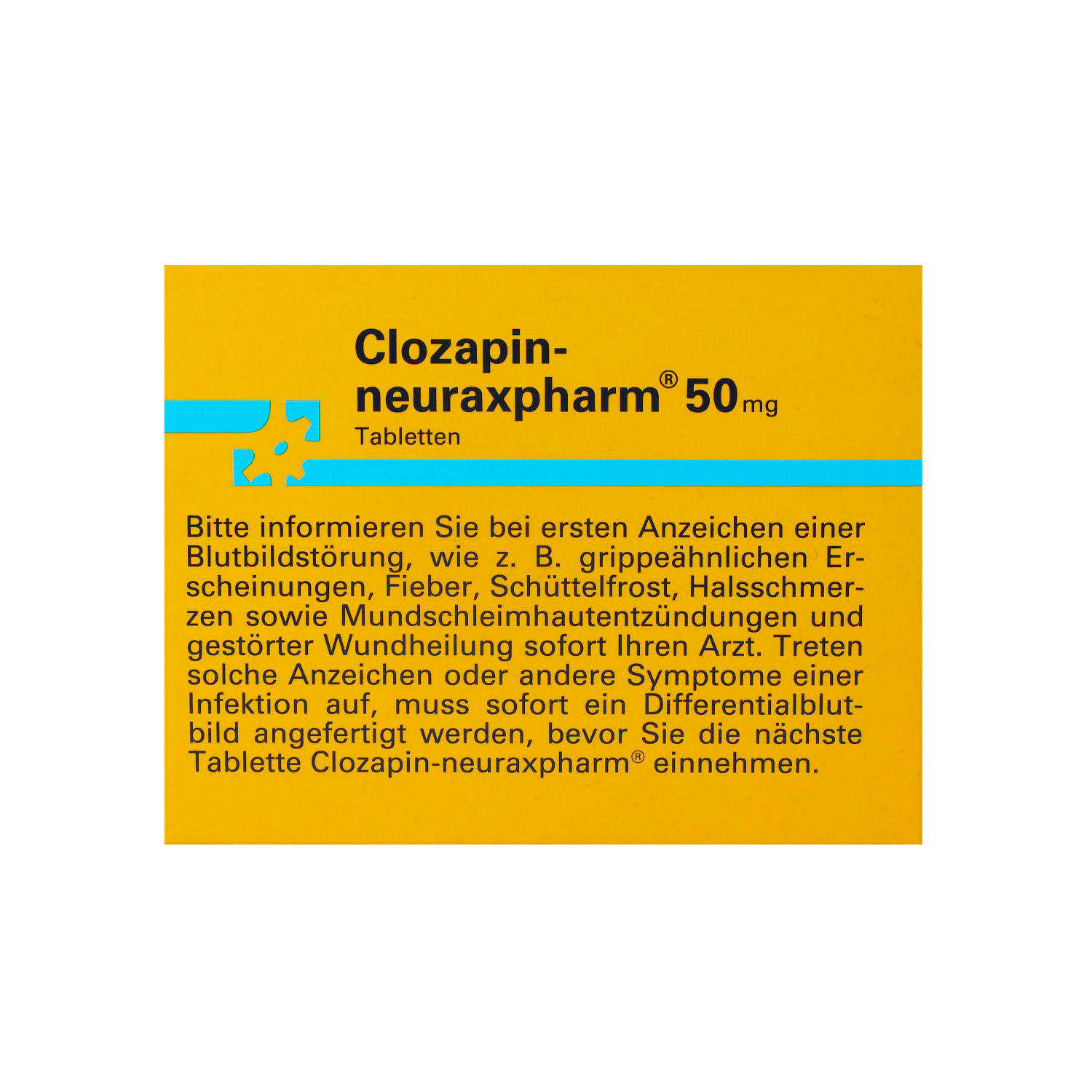 CLOZAPIN-neuraxpharm 50 mg Tabletten