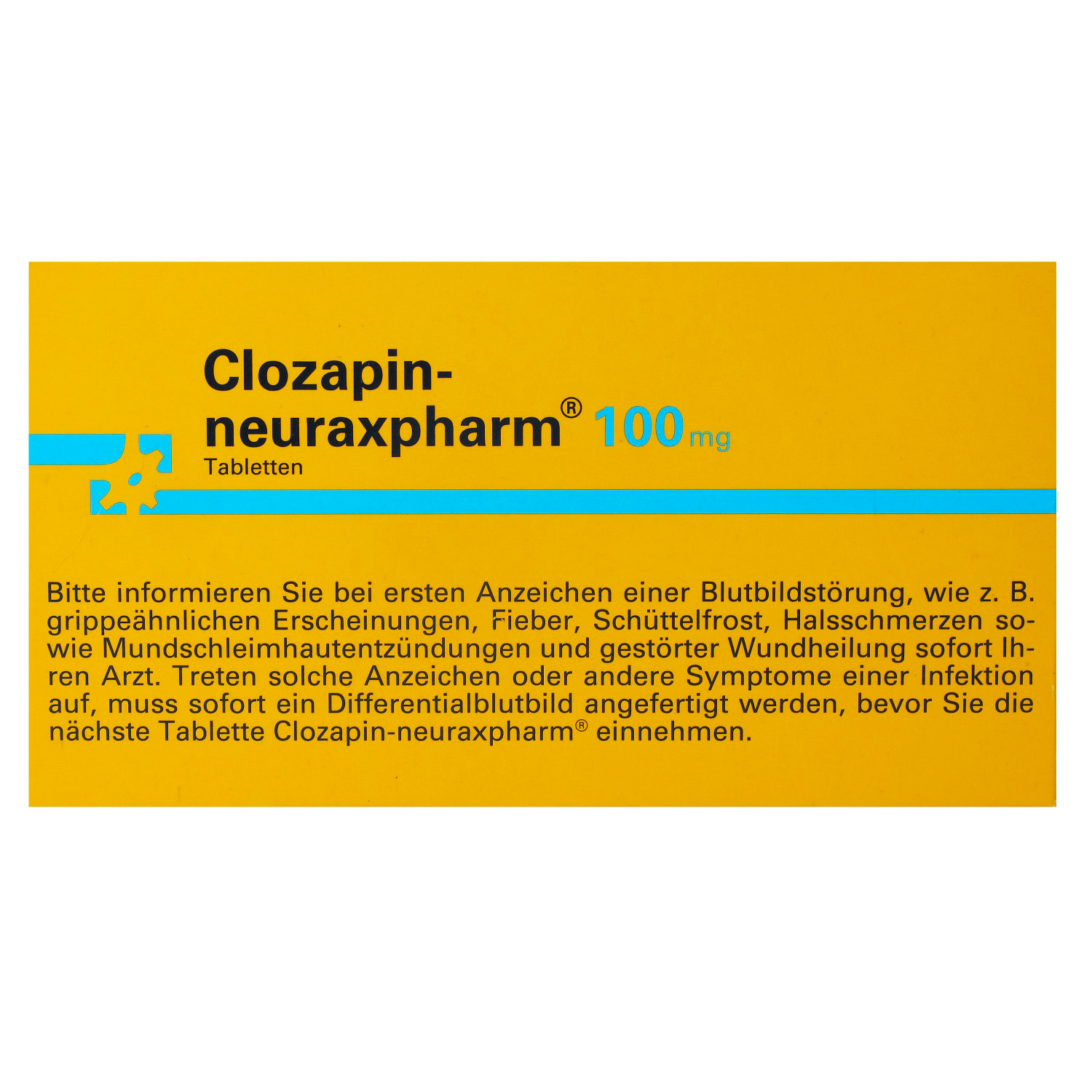 CLOZAPIN-neuraxpharm 100 mg Tabletten