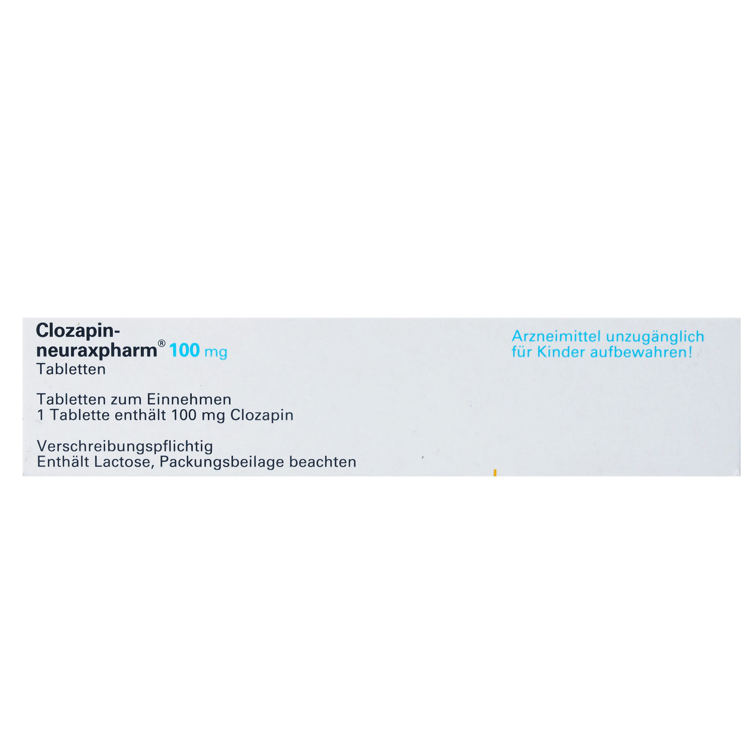 CLOZAPIN-neuraxpharm 100 mg Tabletten