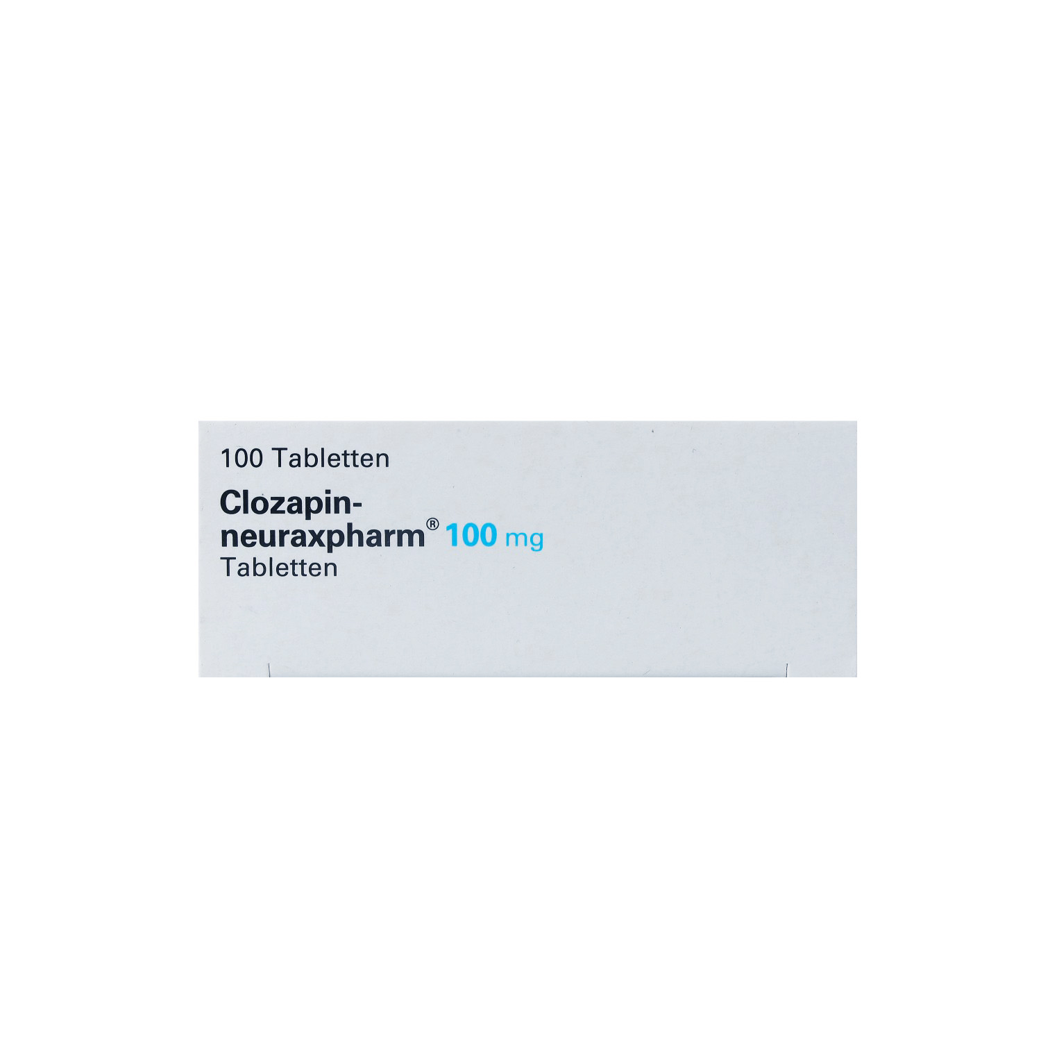 CLOZAPIN-neuraxpharm 100 mg Tabletten