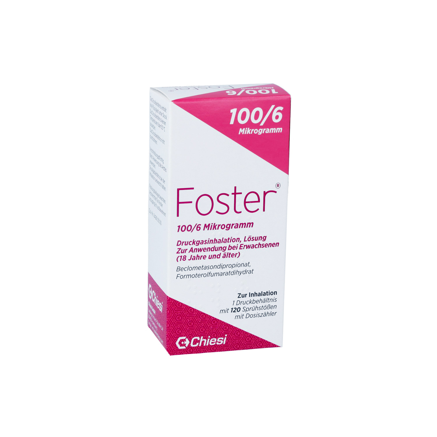 FOSTER 100/6 μg 120 Hub Dosieraerosol