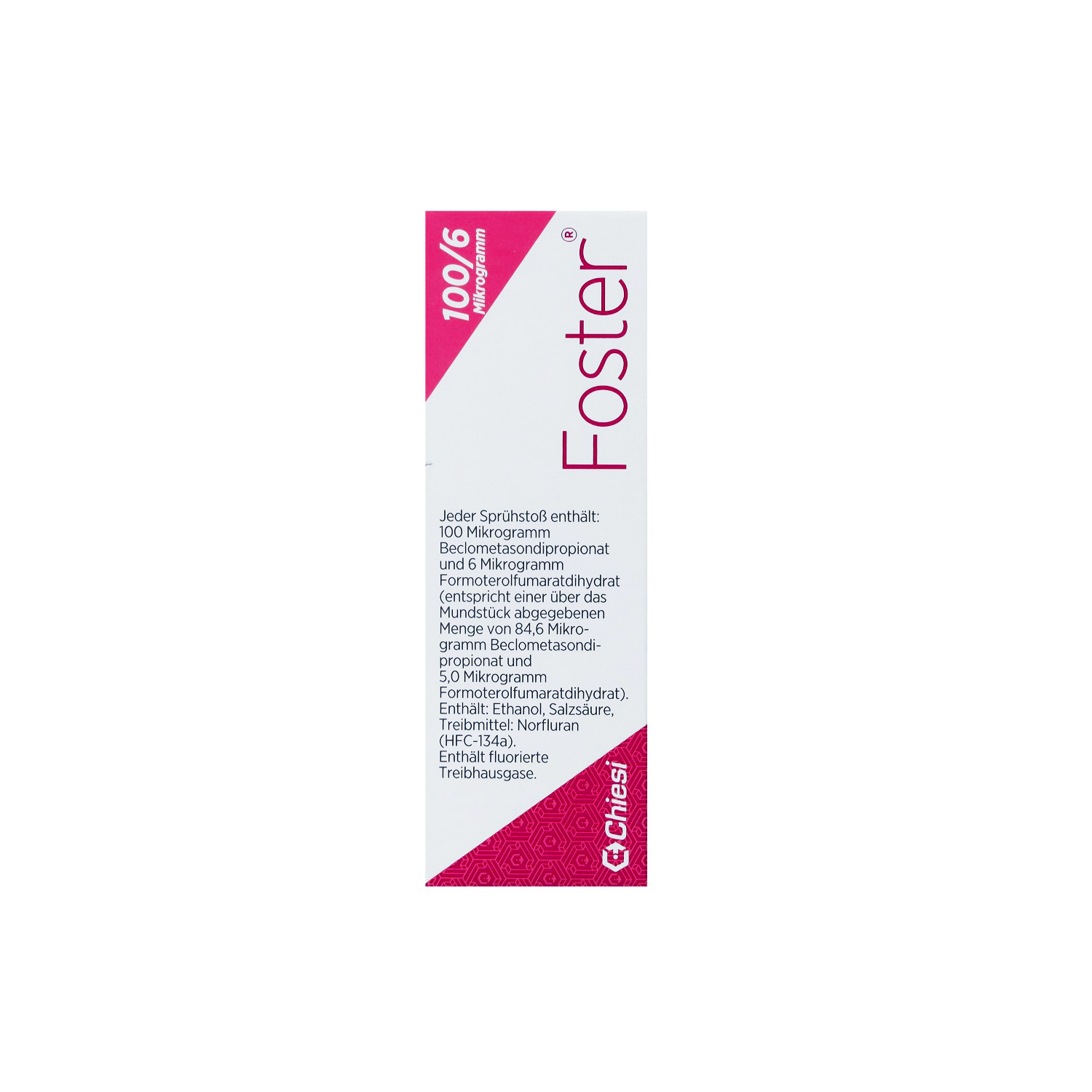 FOSTER 100/6 μg 120 Hub Dosieraerosol