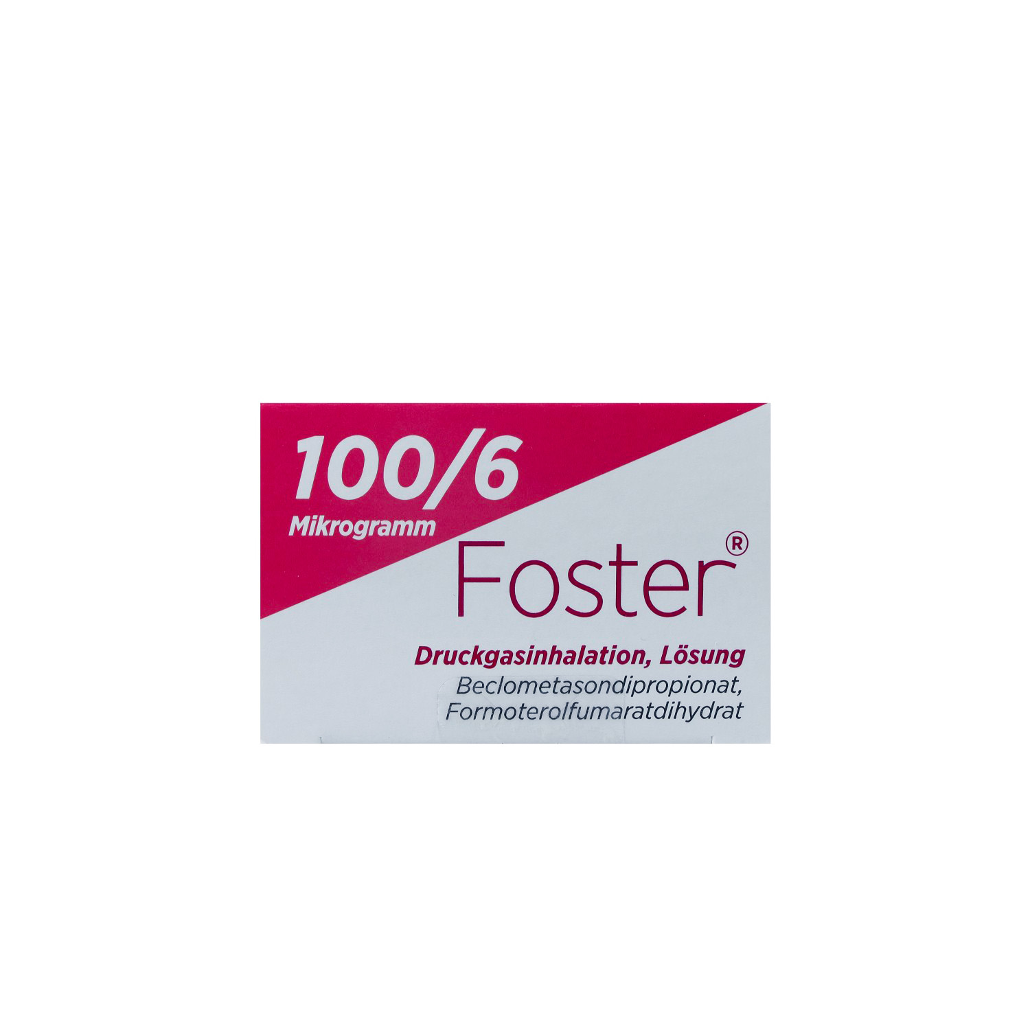 FOSTER 100/6 μg 120 Hub Dosieraerosol