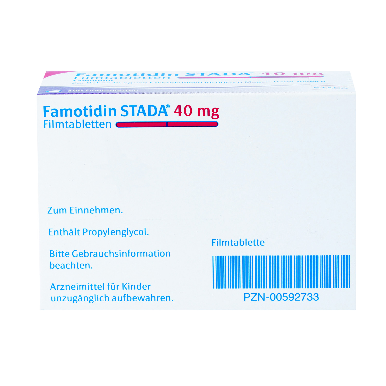 FAMOTIDIN STADA 40 mg Filmtabletten