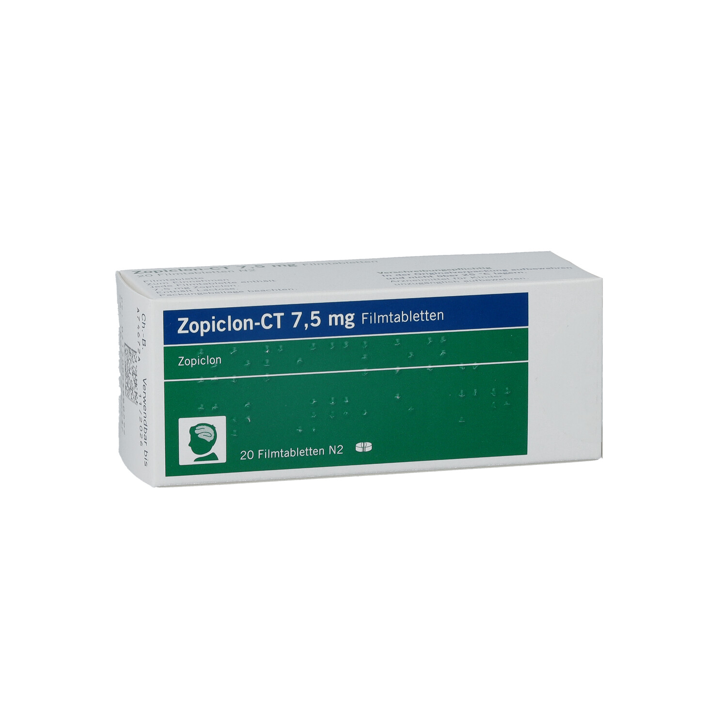 ZOPICLON-CT 7,5 mg Filmtabletten