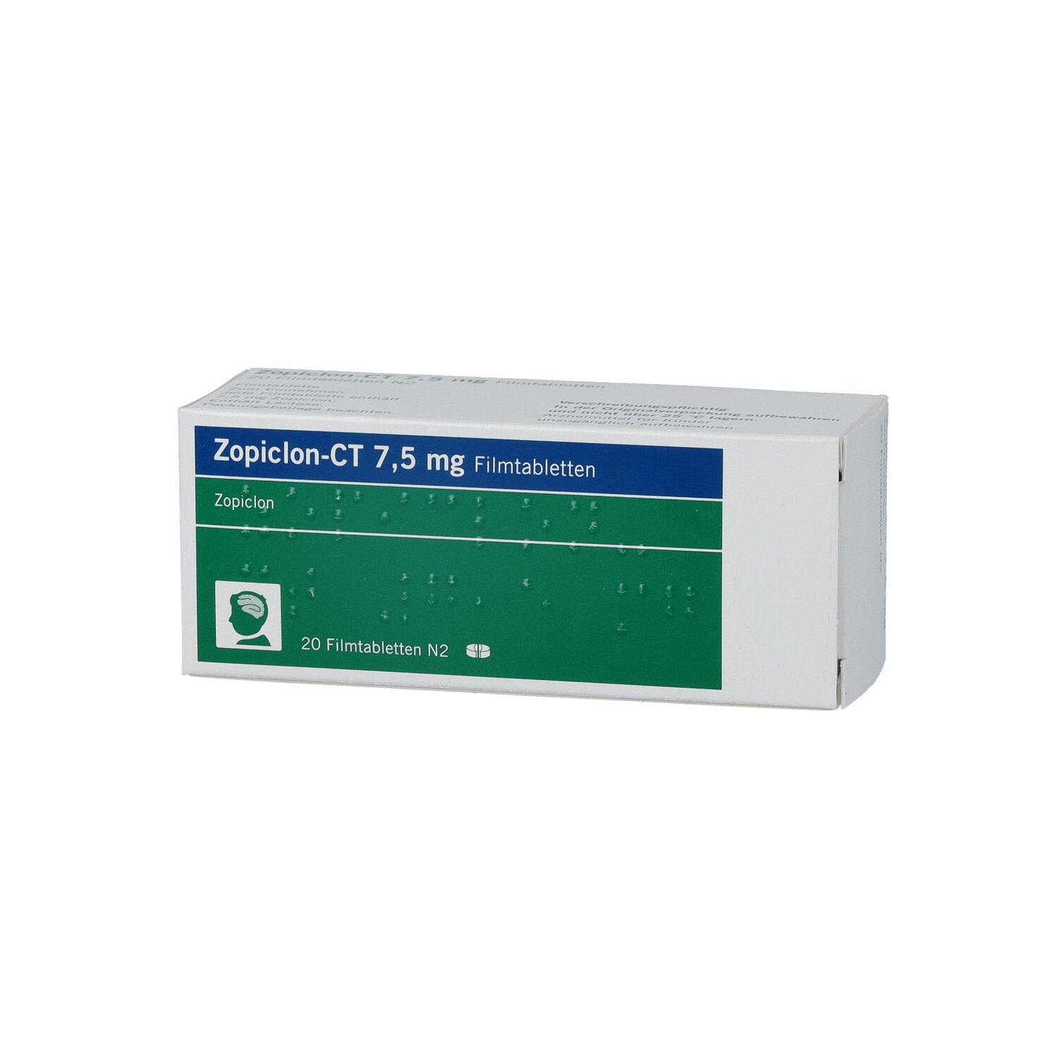 ZOPICLON-CT 7,5 mg Filmtabletten