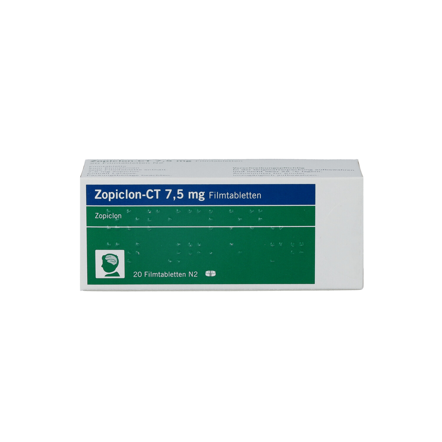 ZOPICLON-CT 7,5 mg Filmtabletten