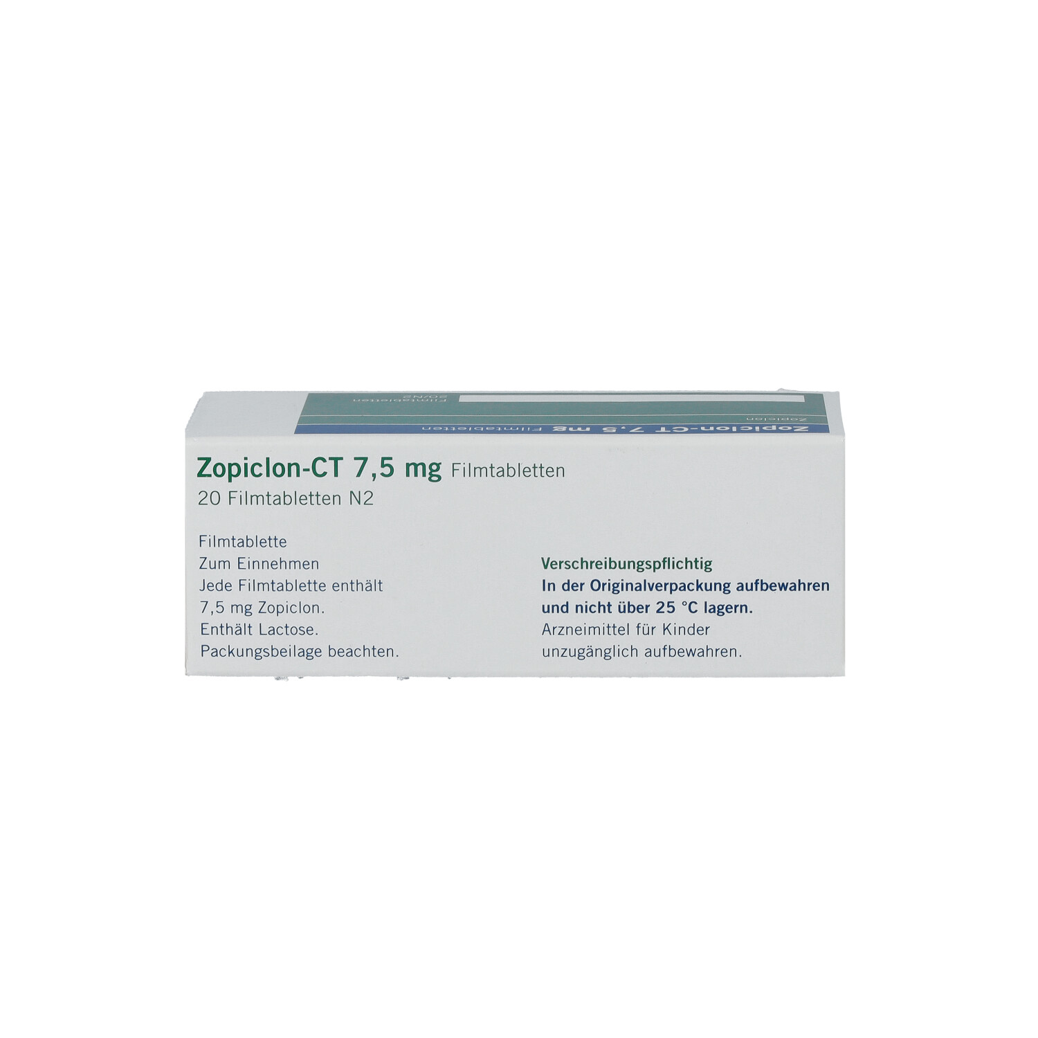 ZOPICLON-CT 7,5 mg Filmtabletten