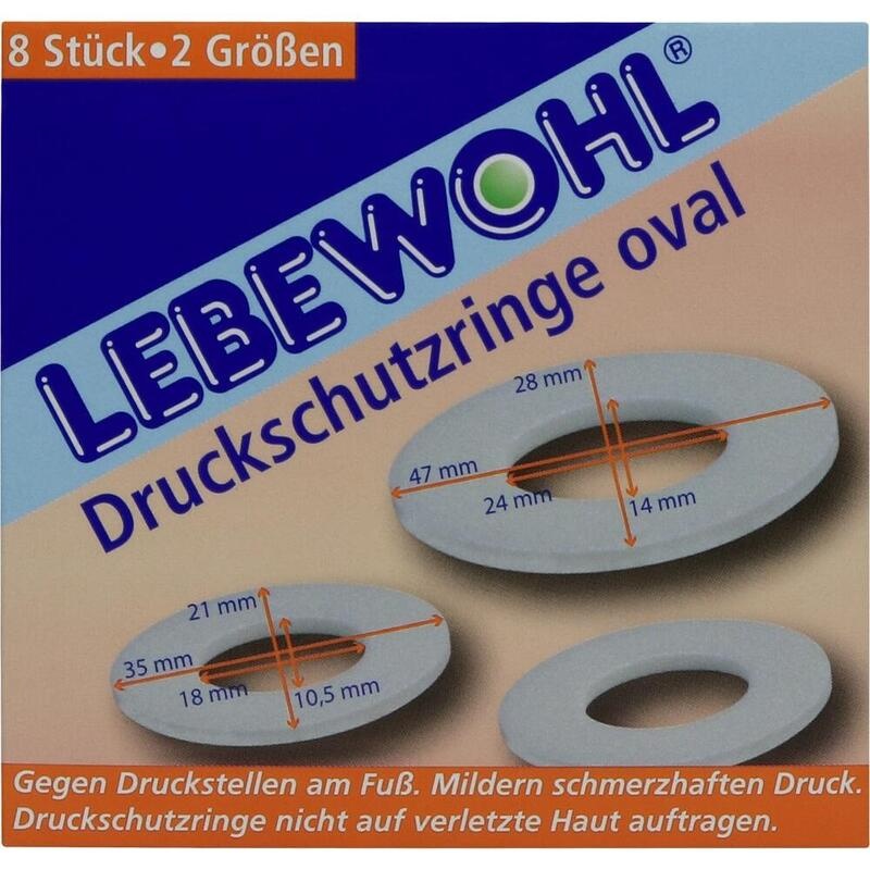 LEBEWOHL Druckschutzringe oval