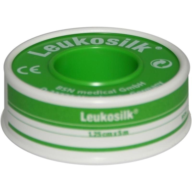 LEUKOSILK 1,25 cmx5 m