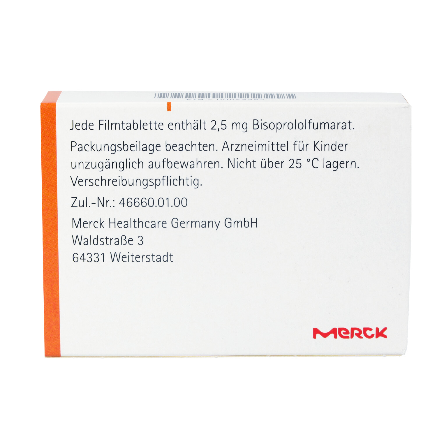 CONCOR COR 2,5 mg Filmtabletten