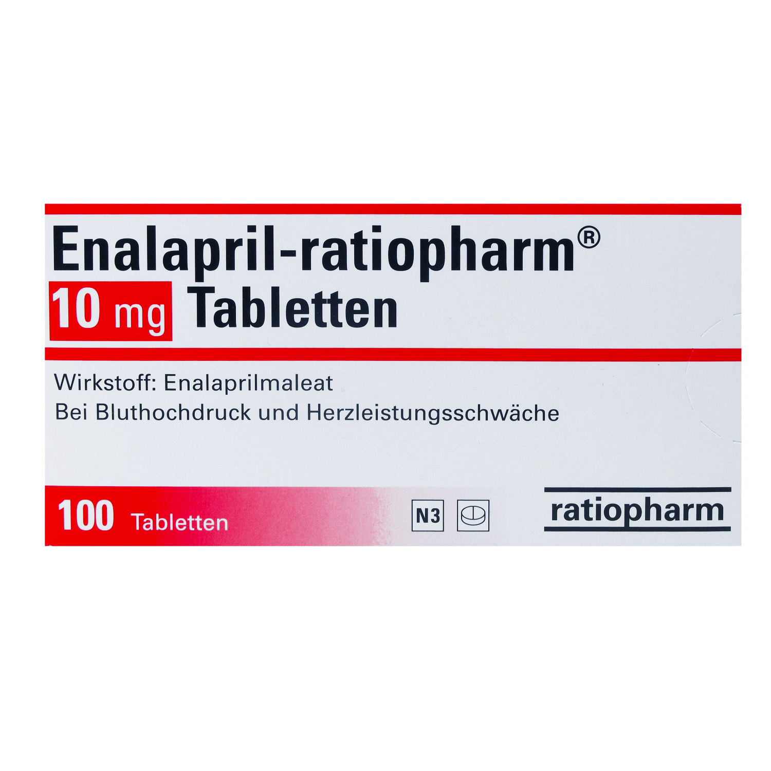 ENALAPRIL-ratiopharm 10 mg Tabletten
