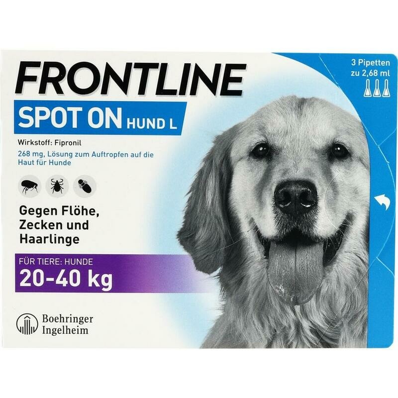 FRONTLINE Spot on H 40 Lösung f.Hunde