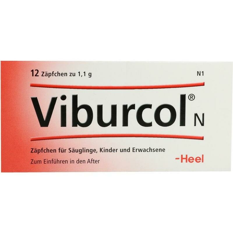 VIBURCOL N Kinder- und Säuglings-Suppositorien