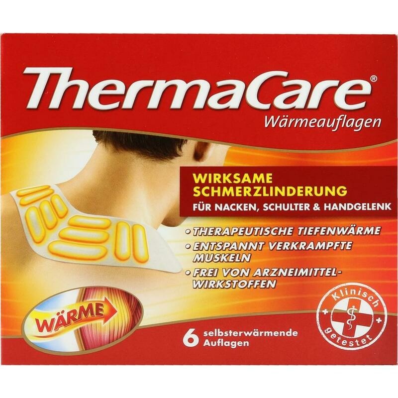 THERMACARE Nacken/Schulter Auflagen z.Schmerzlind.