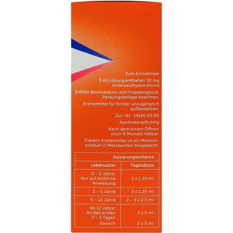 MUCOSOLVAN Saft 30 mg/5 ml