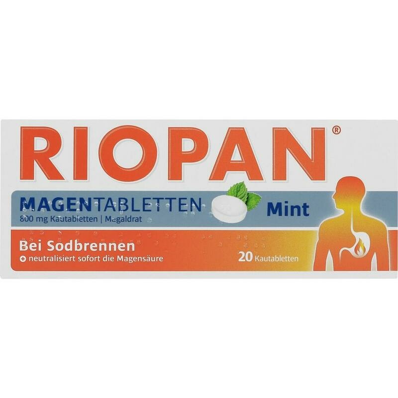 RIOPAN Magen Tabletten Kautabletten