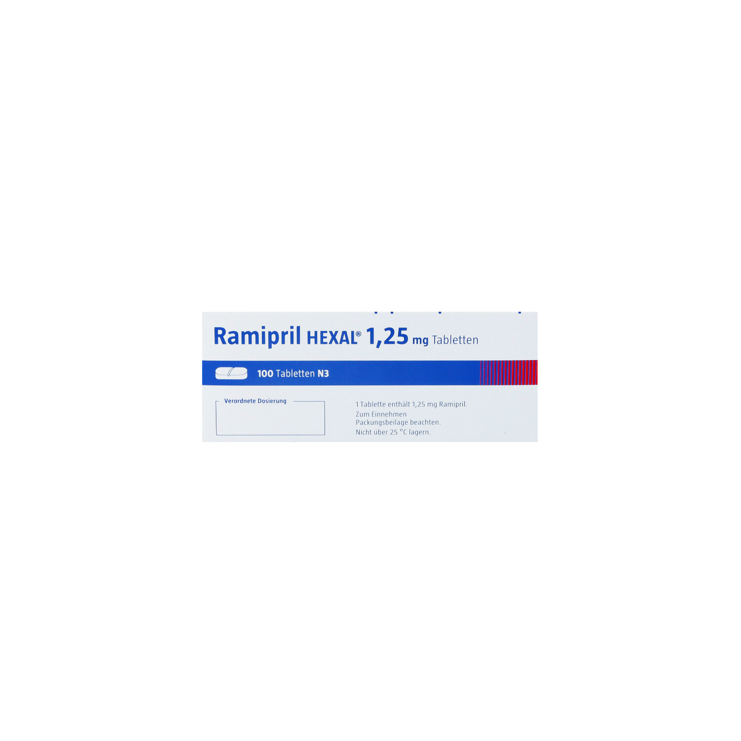 RAMIPRIL HEXAL 1,25 mg Tabletten